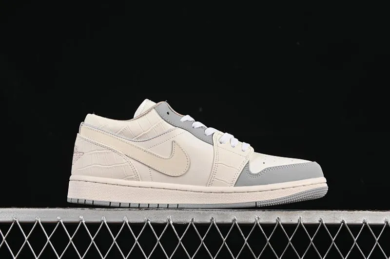 All categories Air Jordan Jordan series basketball shoes Air Jordan 1 Low Air Jordan 1 Low AJ1 Joe 1 flash diamond white crack low-top cultural casual sneakers IH7323-100
